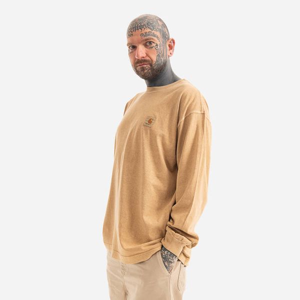 Carhartt WIP Carhartt WIP Longsleeve Nelson T-Shirt I029948 DUSTY H BROWN