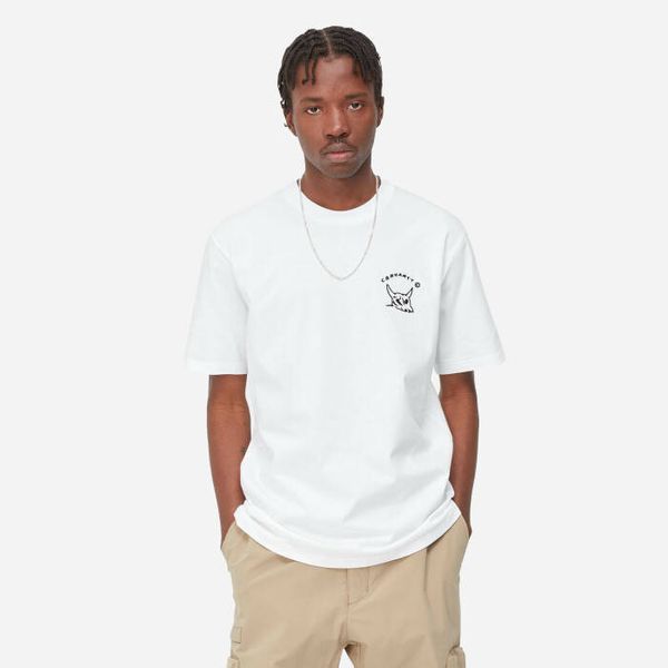 Carhartt WIP Carhartt WIP S/S New Frontier T-Shirt I031699 WHITE