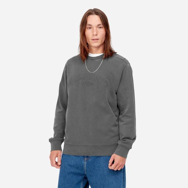 Carhartt WIP Carhartt WIP Verse Script Sweat I030640 VULCAN