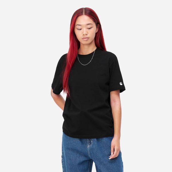 Carhartt WIP Carhartt WIP W' S/S Casey T-Shirt I030652 BLACK/SILVER