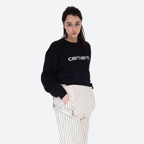 Carhartt WIP Carhartt WIP W' Sweatshirt I027475 BLACK/WHITE