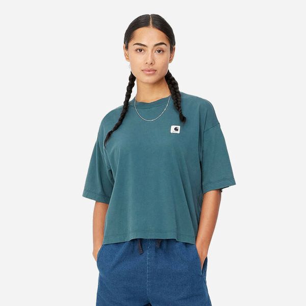 Carhartt WIP Дамска тениска Carhartt WIP W' S/S Тениска Nelson I029647 BOTANIC