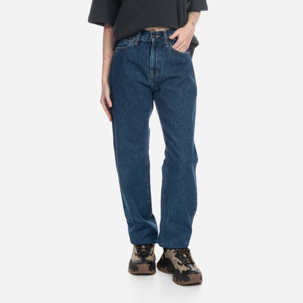 Carhartt WIP Дамски панталон Carhartt WIP W' Noxon Pant I031920 СИН