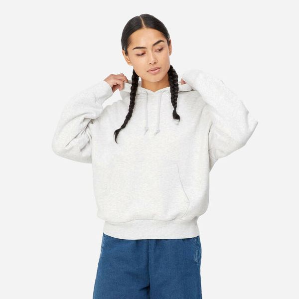 Carhartt WIP Дамски суичър Carhartt WIP W' Суичър с качулка Casey I032200 ASH HEATHER/SILVER