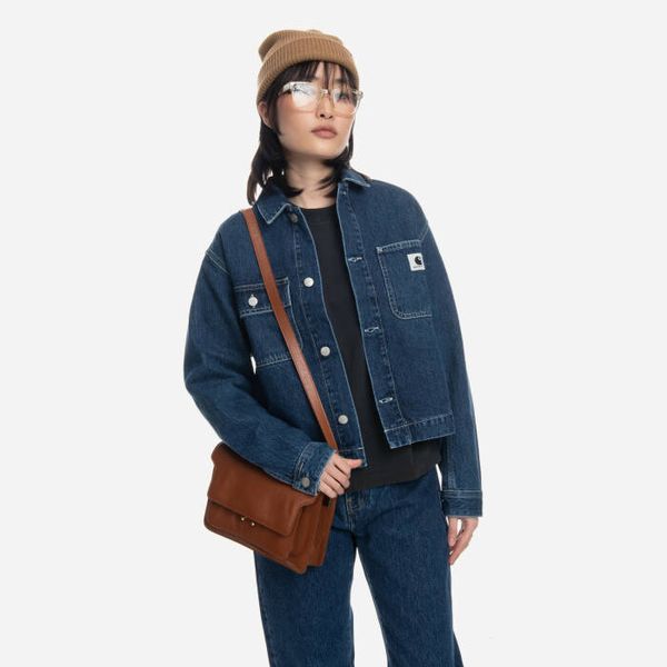 Carhartt WIP Дамско яке Carhartt WIP W' Rider Shirt Jac I031667 BLUE STONE
