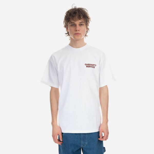 Carhartt WIP Мъжка тениска Carhartt WIP S/S Car Repair T-Shirt I031756 БЯЛА
