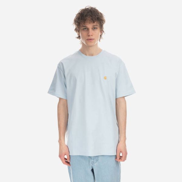 Carhartt WIP Мъжка тениска Carhartt WIP S/S Chase T-Shirt I026391 ICARUS/GOLD