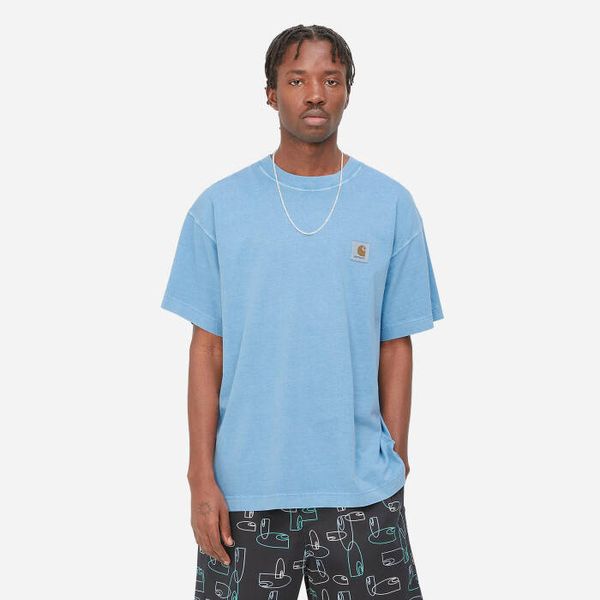 Carhartt WIP Мъжка тениска Carhartt WIP S/S тениска Nelson I029949 PISCINE