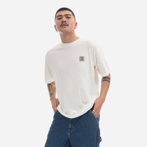 Carhartt WIP Мъжка тениска Carhartt WIP S/S тениска Nelson I029949 WAX