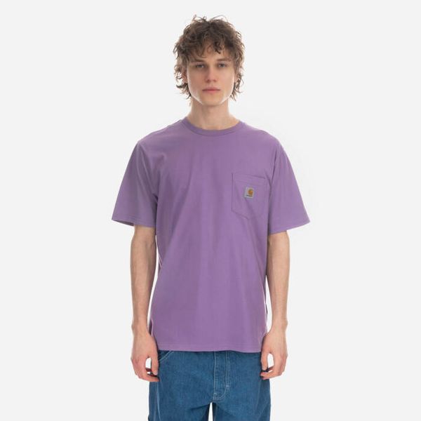 Carhartt WIP Мъжка тениска Carhartt WIP S/S тениска с джоб I030434 VIOLANDA