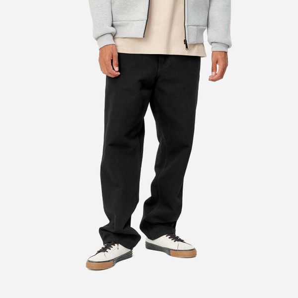 Carhartt WIP Мъжки панталон Carhartt WIP Семпъл панталон I031220 ЧЕРЕН