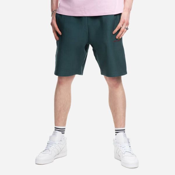 Carhartt WIP Мъжки шорти Carhartt WIP American Script Sweat Short I031685 BOTANIC
