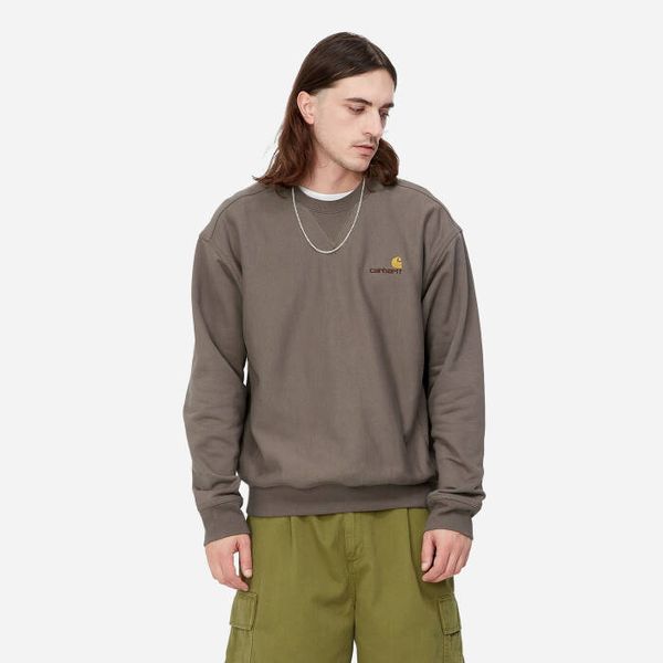 Carhartt WIP Мъжки суичър Carhartt WIP Суичър American Script I025475 TEIDE