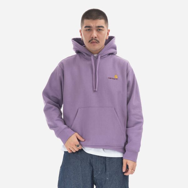 Carhartt WIP Мъжки суичър Carhartt WIP Суичър с качулка American Script I028279 VIOLANDA