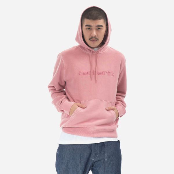 Carhartt WIP Мъжки суитшърт Carhartt WIP Суичър Duster с качулка I030145 DAHLIA