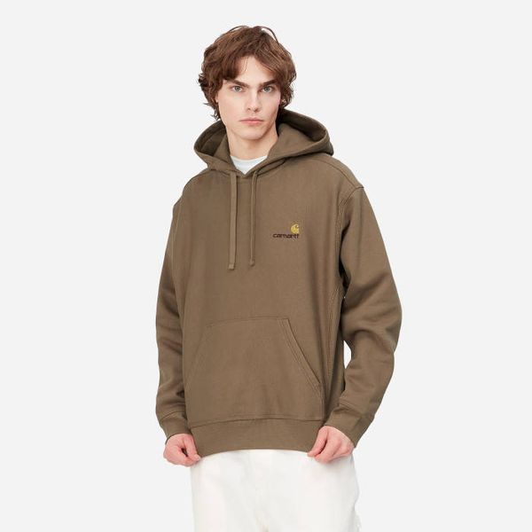 Carhartt WIP Мъжки суитшърт Carhartt WIP Суичър с качулка American Script I028279 BUFFALO
