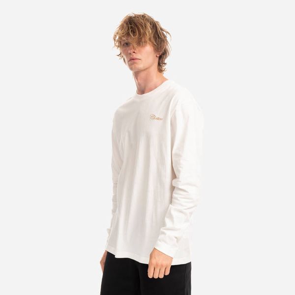 CLOTTEE Clottee Script Longsleeve TEE CTLS1004-WHITE