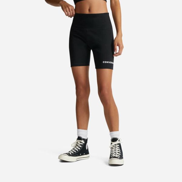 Converse Дамски къси панталони Converse Wordmark Bike Short 10024539-A01