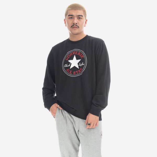 Converse Суичър Converse Бродиран Chuck Patch Crew 10025471-A01