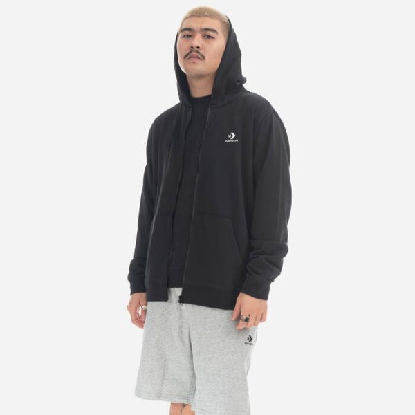 Converse Суичър Converse Бродиран класически пълен цип 10023871-A01