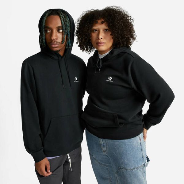 Converse Суичър Converse Бродиран класически пуловер 10023874-A01