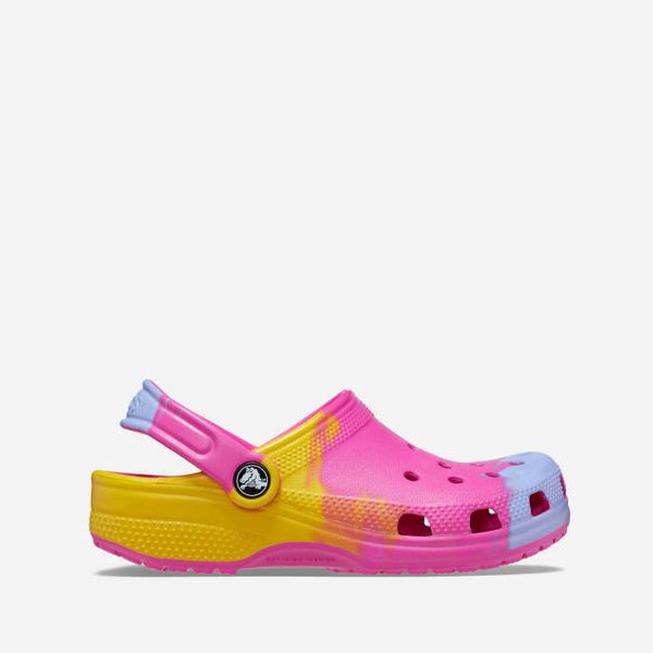 Crocs Чехли Crocs Classic Ombre Clog Kids 208288 JUICE/MULTI