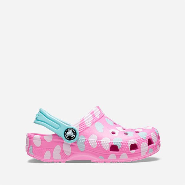 Crocs Crocs Classic Easy Icon Kids Clog T 207592 TAFFY PINK/MULTI