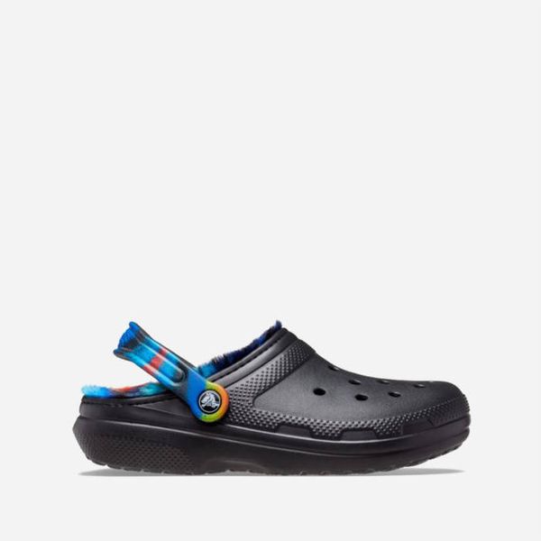 Crocs Crocs Classic Lined Spray Dye Clog 208045 BLACK/MULTI