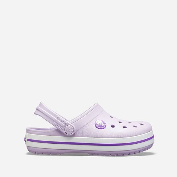 Crocs Crocs Crocband Kids Clog 207006 LAVENDER/NEON PURPLE