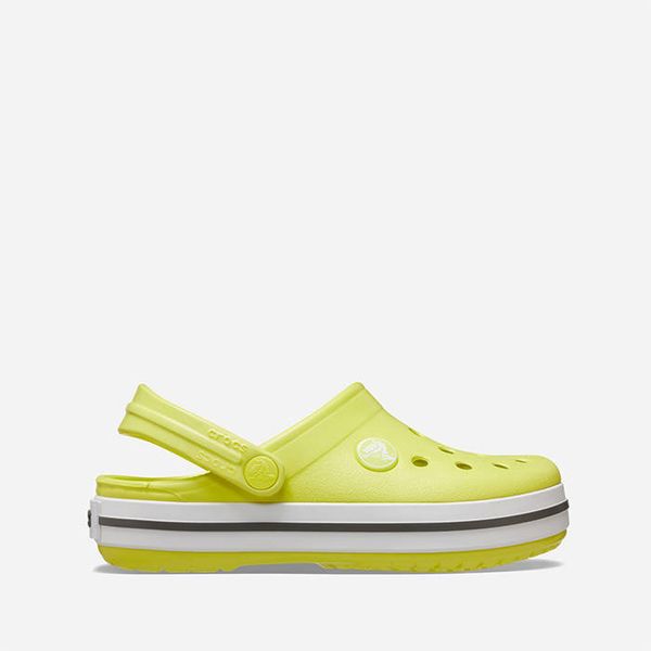 Crocs Crocs Crocband Kids Clog Toddler 207005 CITRUS/GREY
