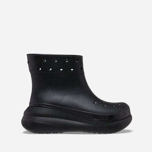 Crocs Дамски ботуши за дъжд Crocs Classic Crush Rain Boot 207946 ЧЕРНИ