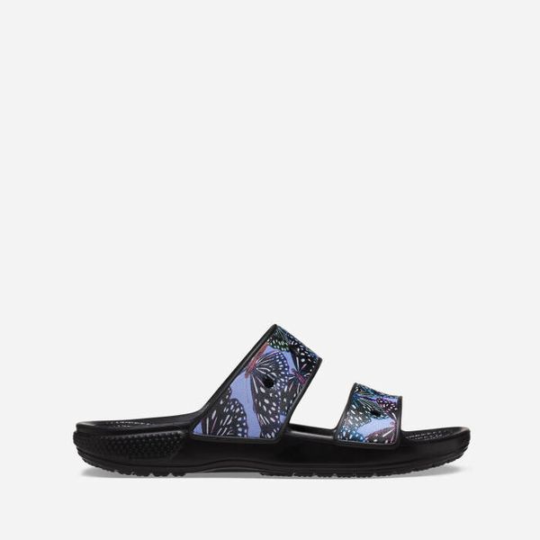 Crocs Дамски чехли Crocs Classic Butterfly Sandal 208246 BLACK/MULTI