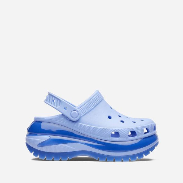 Crocs Дамски чехли Crocs Classic Mega Crush Clog 207988 MOON JELLY