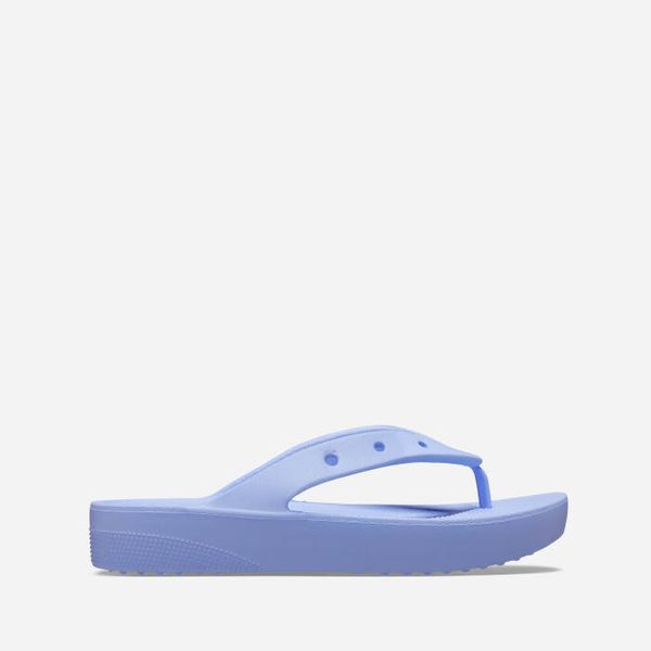 Crocs Дамски чехли Crocs Classic Platform Flip 207714 MOON JELLY