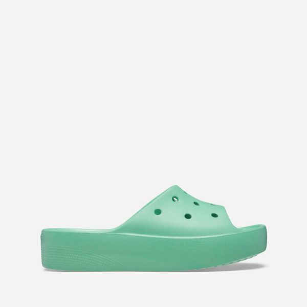 Crocs Дамски чехли Crocs Classic Platform Slide 208180 JADE STONE