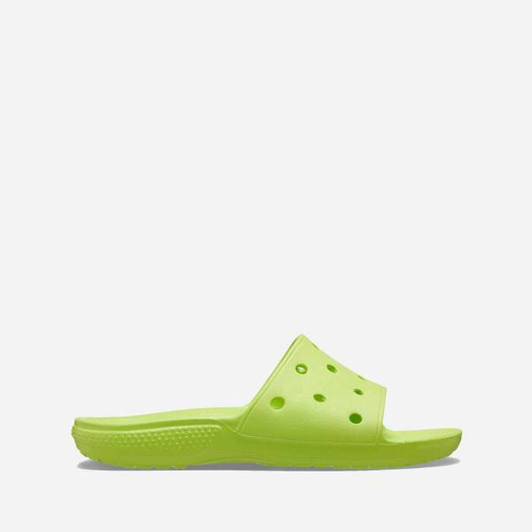 Crocs Дамски чехли Crocs Classic Slide 206121 LIMEADE