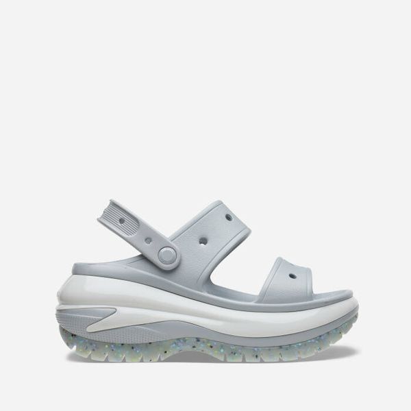 Crocs Дамски сандали Crocs Classic Mega Crush Sandal 207989 LIGHT GREY