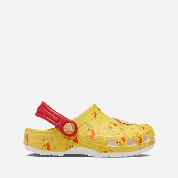 Crocs Детски чехли Crocs Classic Disney Winnie The Pooh Clog T 208358 БЯЛО/МУЛТИ