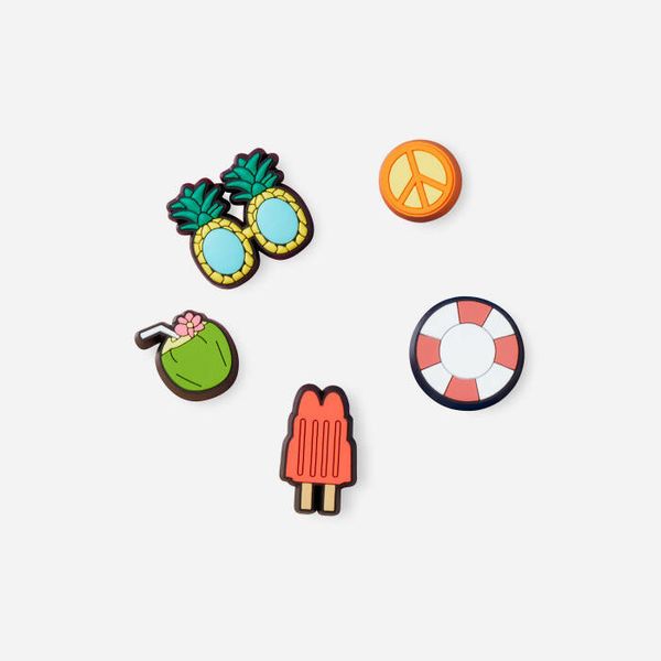 Crocs Комплект карфици Crocs Jibbitz™ Happy Summer 5 пакета 10011193