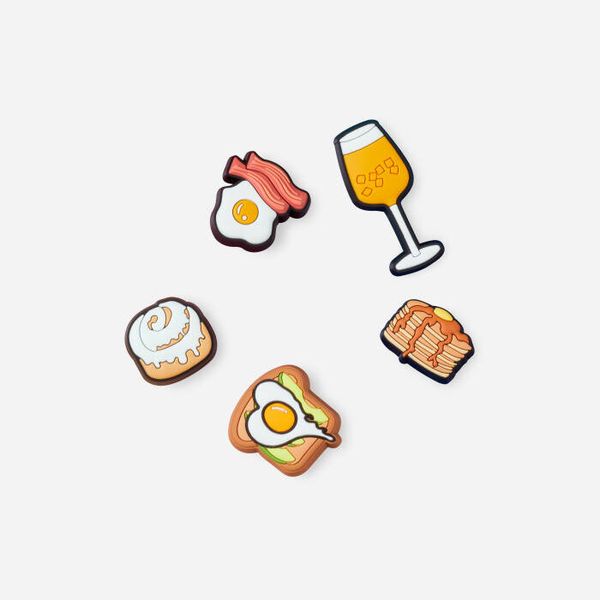 Crocs Комплект карфици Crocs Jibbitz™ Lets Go Brunch 5 пакета 10011192