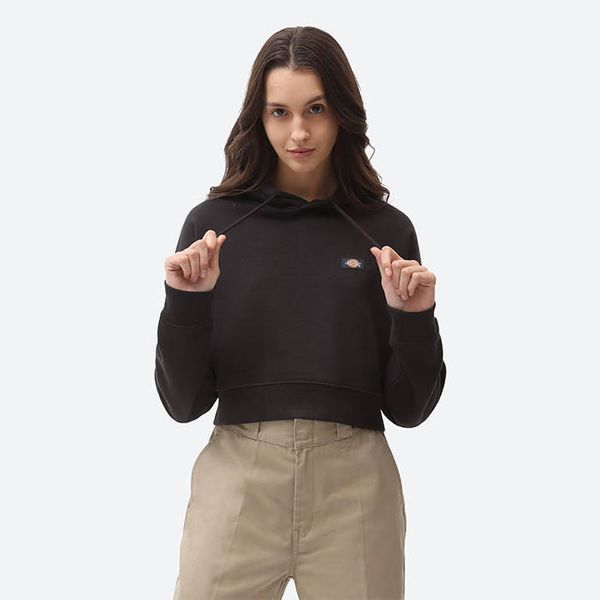 Dickies Dickies Oakport Cropped Hoodie W DK0A4XJTBLK