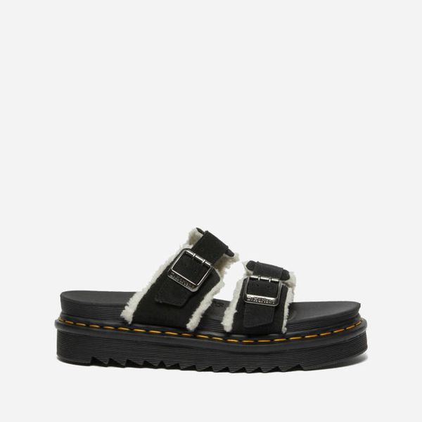 Dr. Martens Dr. Martens Myles Suede Buckle Slide Sandals 27771001