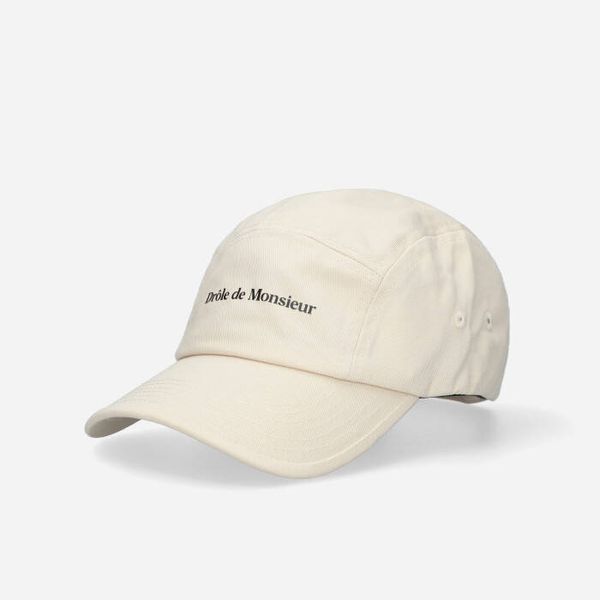 Drôle de Monsieur Cap Drôle De Monsieur La Casquette 5-панелна саржа CP119 СВЕТЛО БЕЖОВО