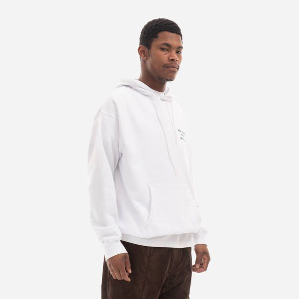 Drôle de Monsieur Drôle de Monsieur Hoodie Santa HO121 WHITE