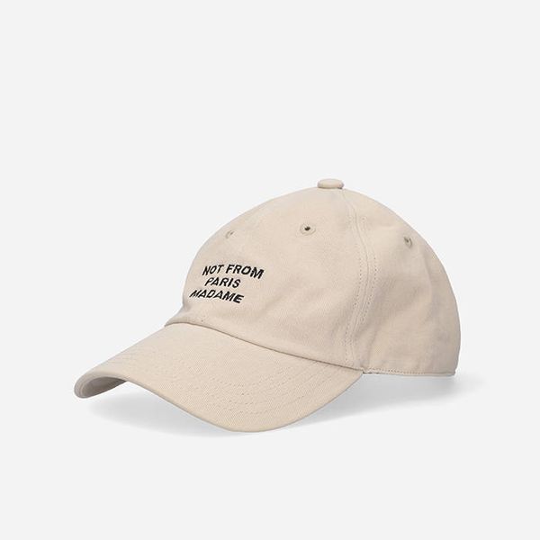 Drôle de Monsieur Drôle de Monsieur La Casquette Slogan PCAP2 BEIGE