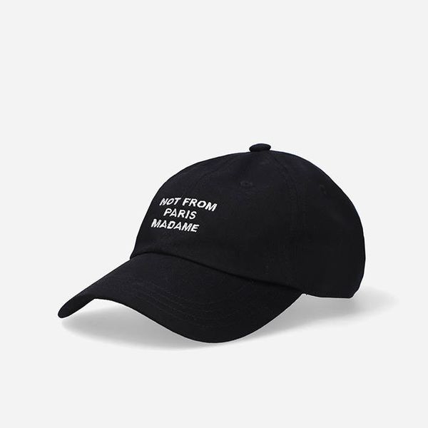 Drôle de Monsieur Drôle De Monsieur La Casquette Slogan PCAP2 BLACK