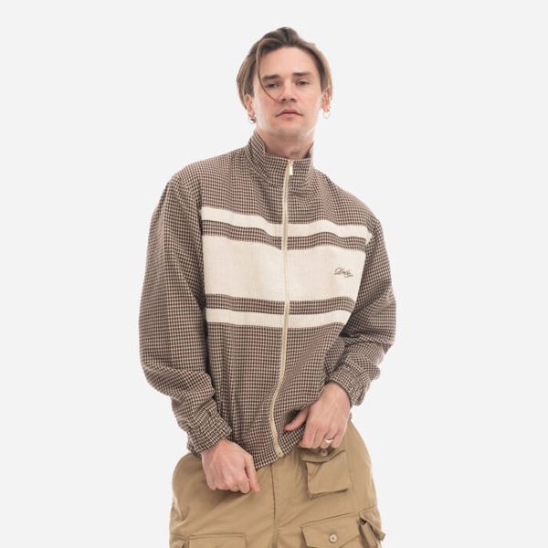 Drôle de Monsieur Drole De Monsieur La Veste de Survet' Gaufrée JT133 КАФЯВО мъжко яке