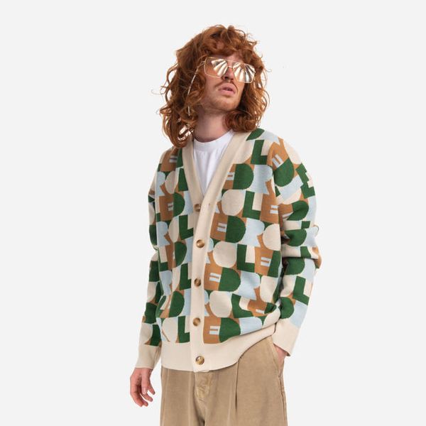 Drôle de Monsieur Drôle de Monsieur Le Cardigan CA106 DARK GREEN