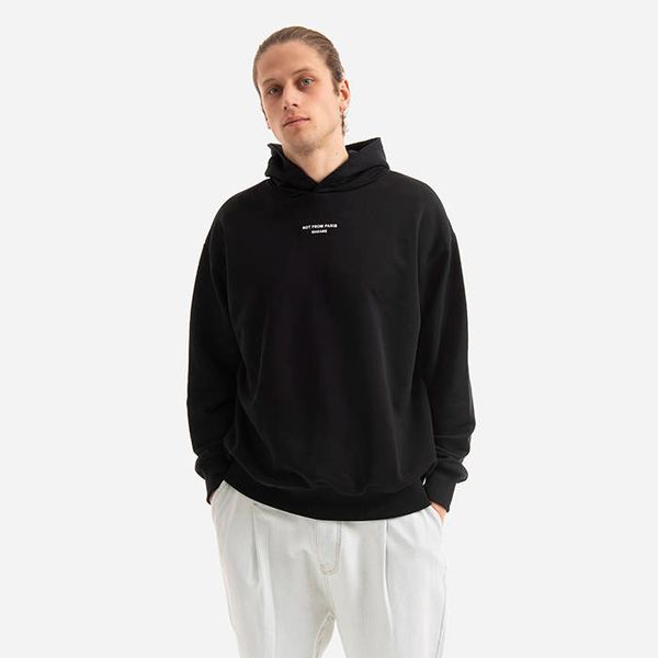 Drôle de Monsieur Drôle De Monsieur Le Hoodie Classique P04BL BLACK