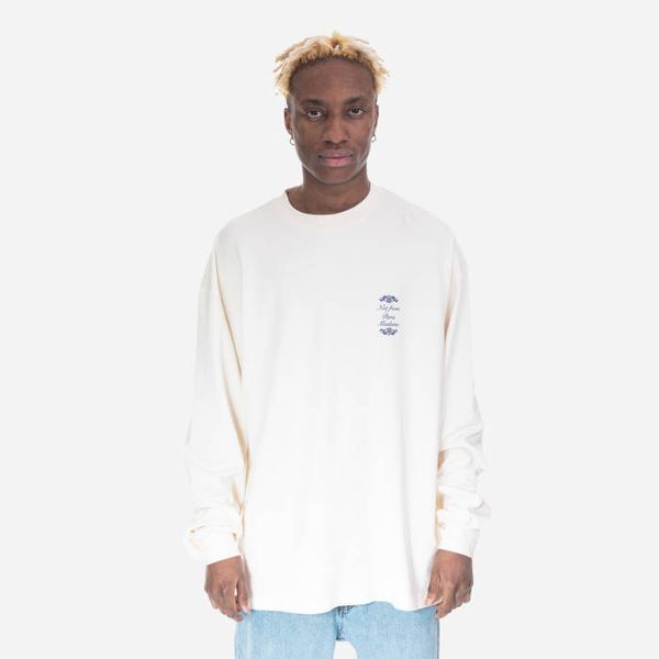 Drôle de Monsieur Drôle De Monsieur Le Тениска Manches Longues TS153 CREAM